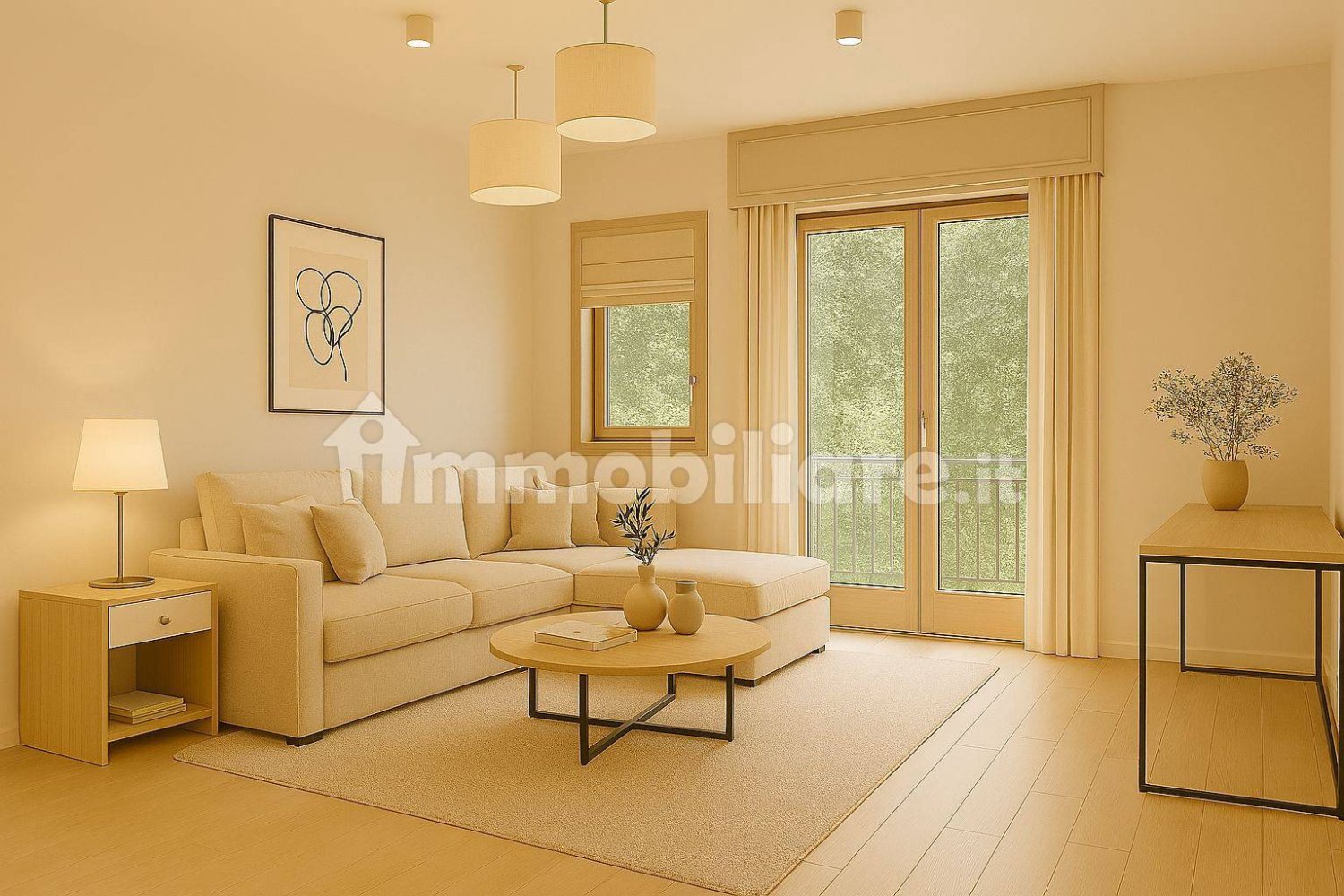 Квартира с 3 спальнями в Парма, Италия № 381288