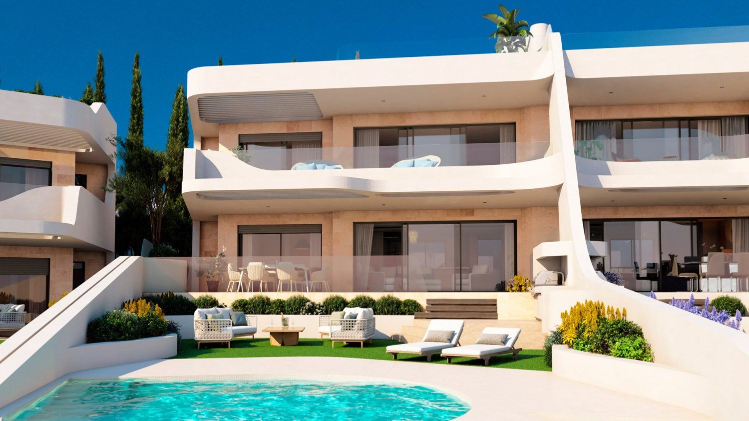 3 bedrooms Apartment in Golden Eight, Malaga, Spain No. 15748