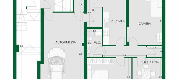 10-salle Appartement à Andria, Italy No. 13162 9