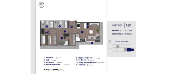 2 rooms Apartment in Kâğıthane, Turkey No. 27580 3