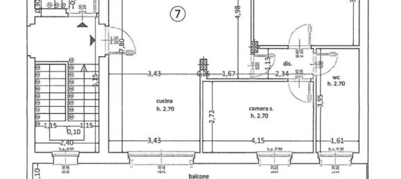 2 bedrooms Apartment in Alessandria, Italy No. 85615 9