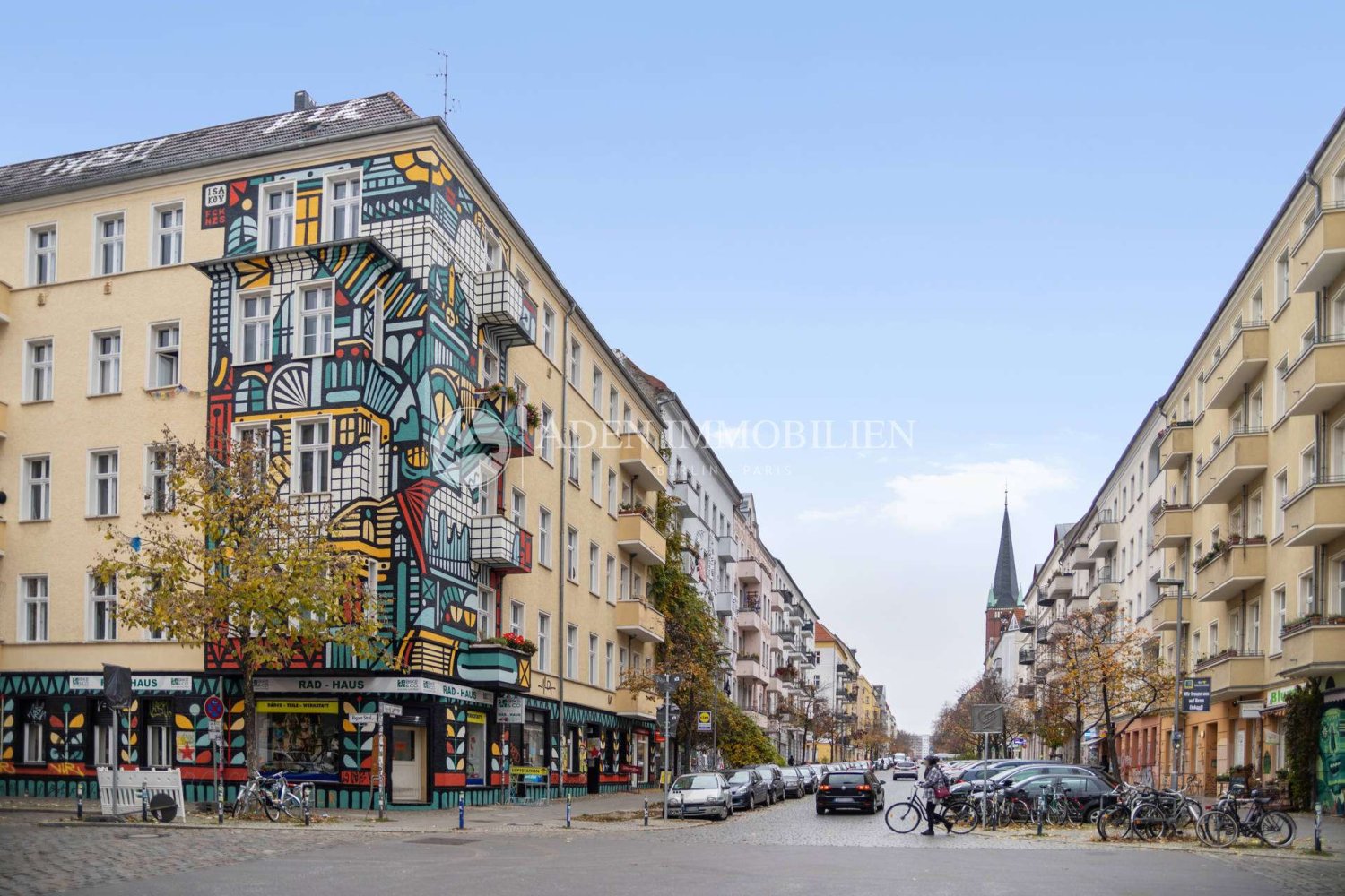 Квартира с 2 комнатами в Фридрихсхайн, Германия № 342837