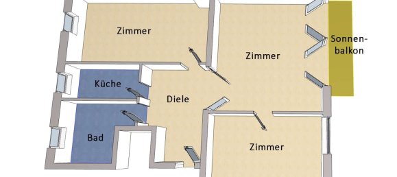 Apartamento de 3 divisões em Westend, Germany N.º 344991 8