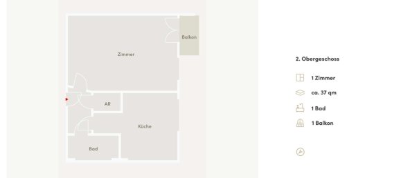 1 Schlafzimmer Wohnung in Friedrichshain, Germany, Nr. 222307 11