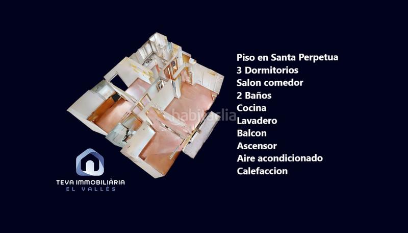 3 bedrooms Apartment in Santa Perpetua De Mogoda, Spain No. 179590