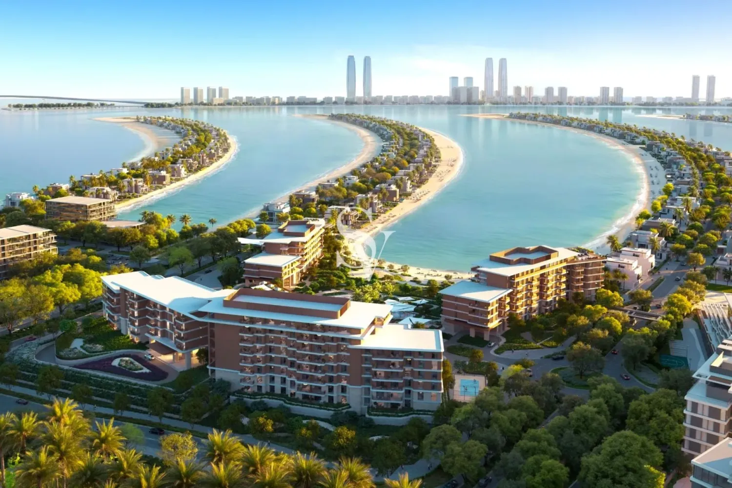Квартира с 3 спальнями в Palm Jebel Ali, Дубай, ОАЭ № 197637