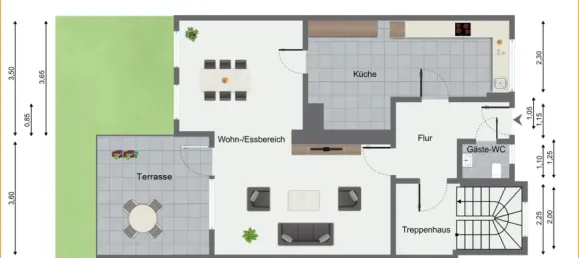 Adosado de 3 dormitorios en Limburg-Weilburg, Germany No. 126499 13