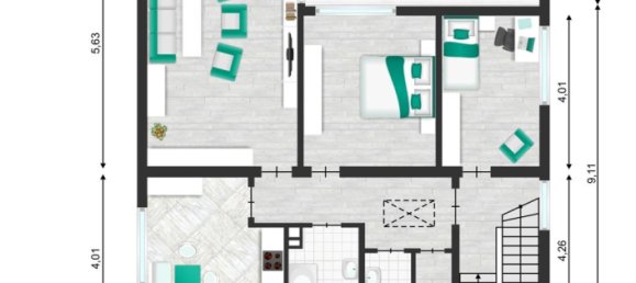 4 غرف نوم منزل في Lippe, Germany رقم 121557 11