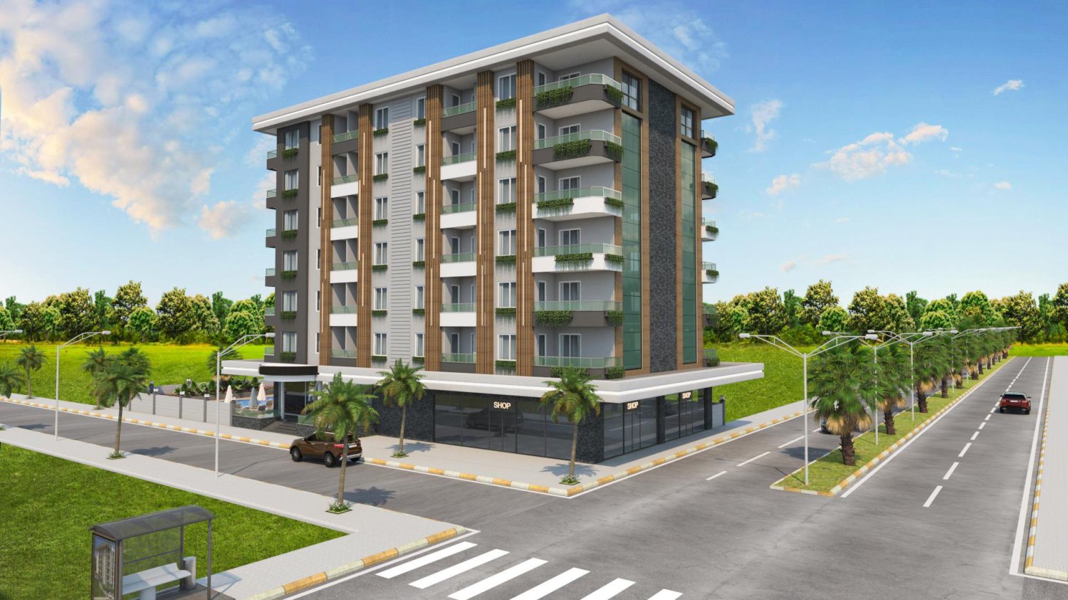 Apartamento de 1+1 en Alanya, Turkey No. 13279