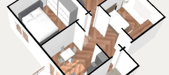 3-Zimmer Wohnung in Milan, Italy, Nr. 243691 37