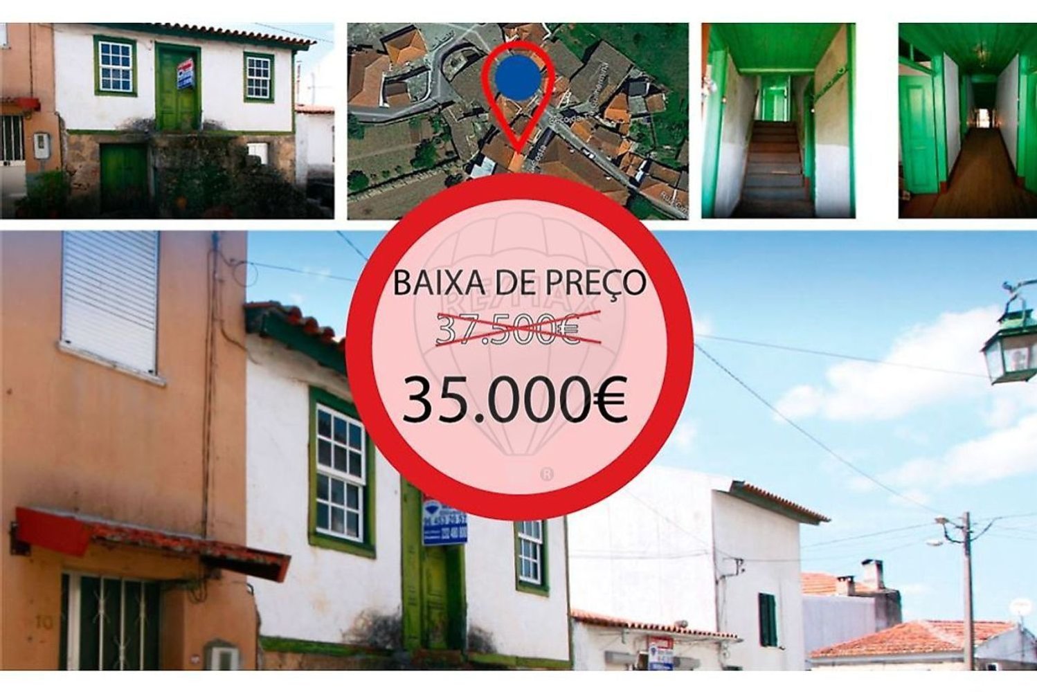 Casa de 2 dormitorios en Meruge, Portugal No. 32335