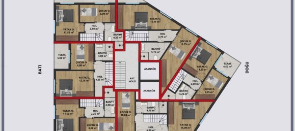 Appartement 1+1 à Antalya, Turkey No. 32316 4