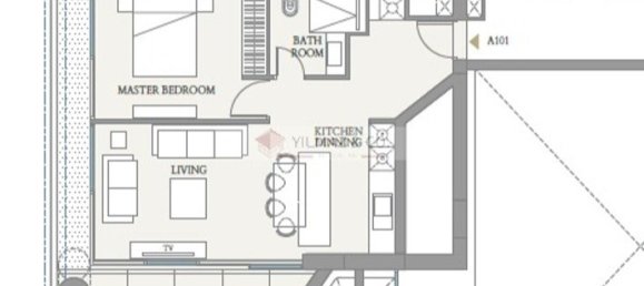 Studio in Limassol, Cyprus, Nr. 23760 9