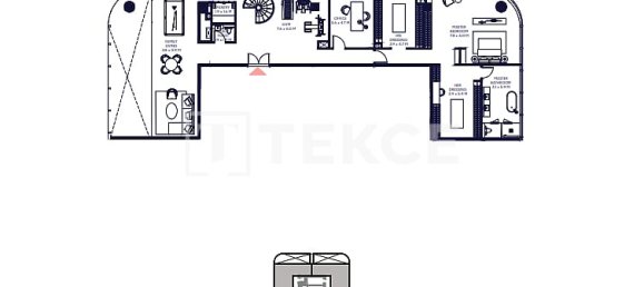 1 dormitorio apartamento en venta en Dubai, UAE № 113462 22