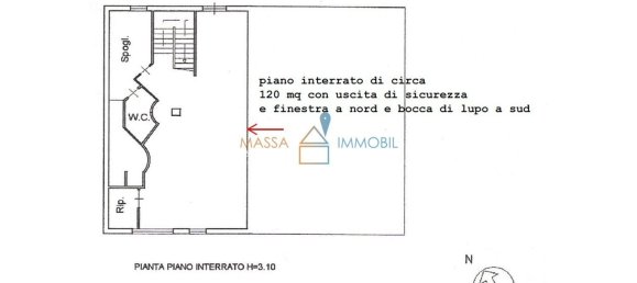 315m² Commercial property in Massa, Italy No. 39671 6