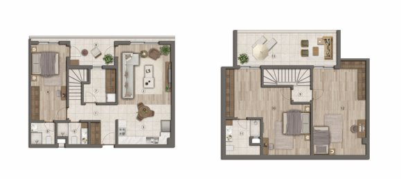 Wohnung 2+1 in Antalya, Turkey, Nr. 27182 16