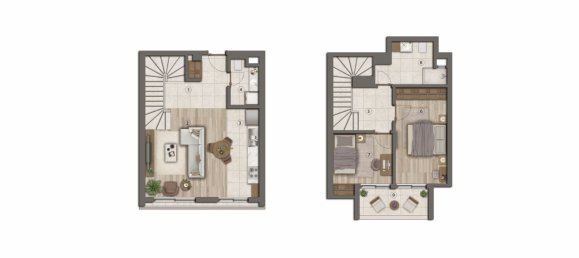 Wohnung 2+1 in Antalya, Turkey, Nr. 27182 11