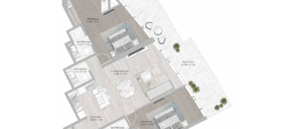 Studio à Business Bay, UAE No. 121574 10