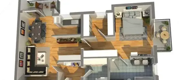 Apartamento T1 em Merzig-Wadern, Germany N.º 13564 2