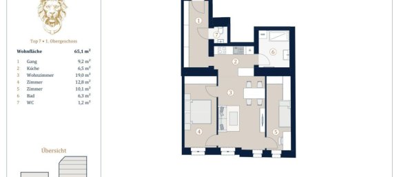 2-Zimmer Penthouse in Alsergrund, Austria, Nr. 168632 7