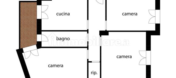 3 غرف نوم شقة في Genoa, Italy رقم 299255 20