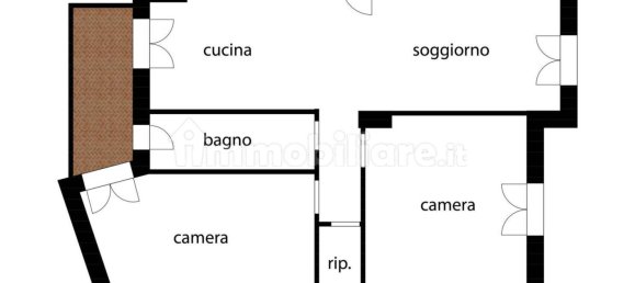 3 غرف نوم شقة في Genoa, Italy رقم 299255 21