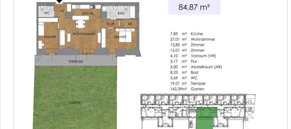 2غرفة شقة في Bruck an der Leitha, Austria رقم 159986 9