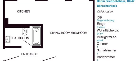 استوديو في Prenzlauer Berg, Germany رقم 372003 8