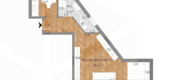 2غرفة شقة في Ciampino, Italy رقم 28645 2