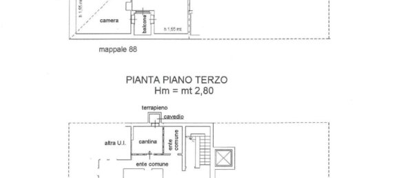 3 rooms Penthouse in Merate, Italy No. 5799 14