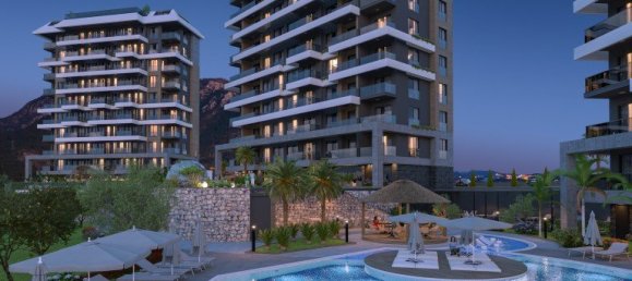 2غرفة شقة في Kestel, Turkey رقم 10075 21