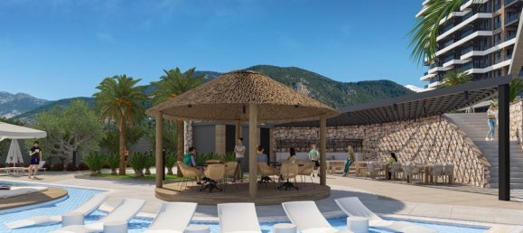 2غرفة شقة في Kestel, Turkey رقم 10075 26