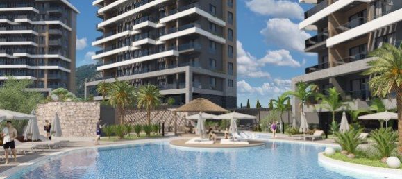 2غرفة شقة في Kestel, Turkey رقم 10075 15