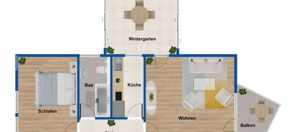 3غرفة شقة في Augsburg, Germany رقم 91123 10