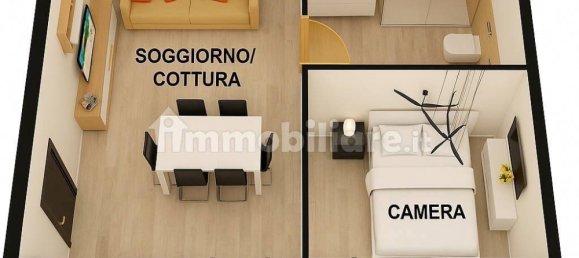 Квартира с 1 спальней в Форли, Италия № 378589 4