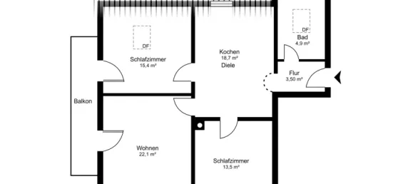 2 Schlafzimmer Wohnung in Rosenheim, Germany, Nr. 228435 12