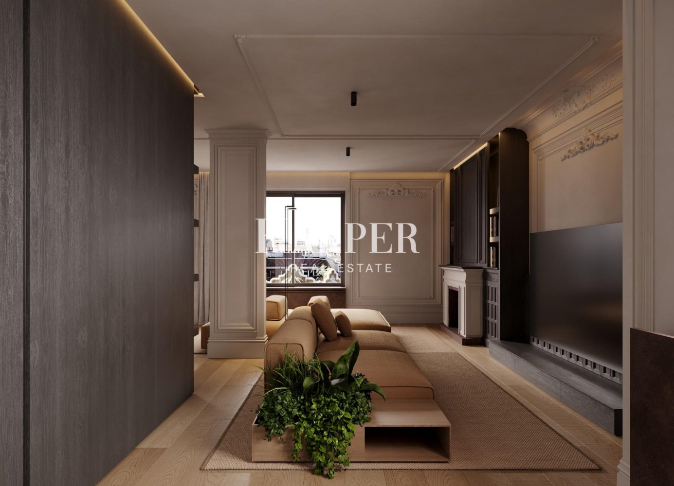 Квартира с 4 спальнями в Барселона, Испания № 87879