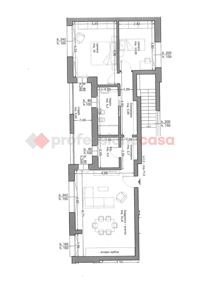 4 rooms Apartment in Montelupo Fiorentino, Italy No. 12830