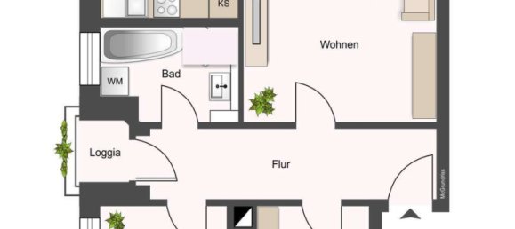 Apartamento T2 em Leipzig, Germany N.º 320898 11