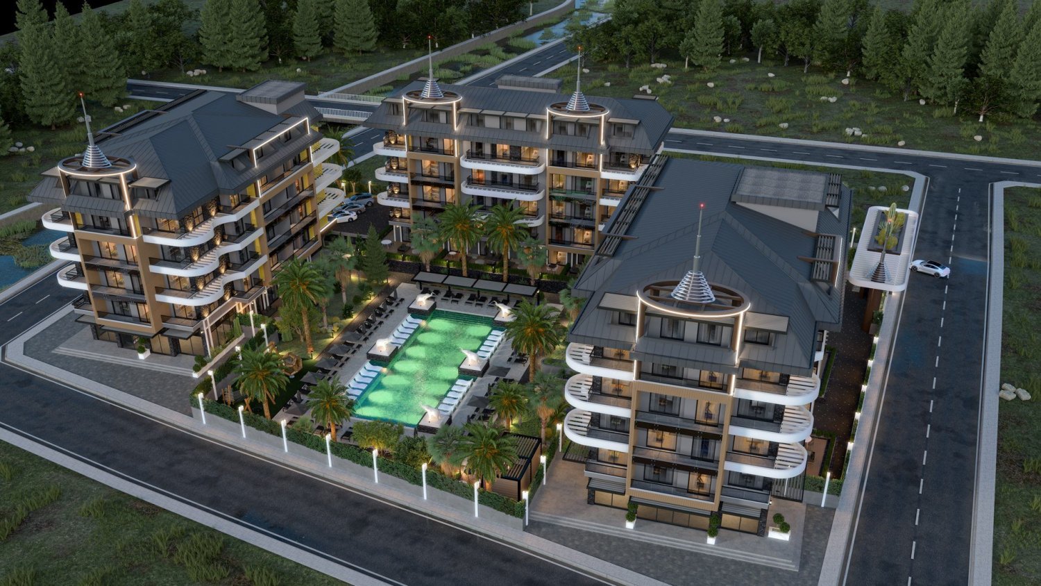 Apartment 1+1 in Kargicak, Turkey No. 16760