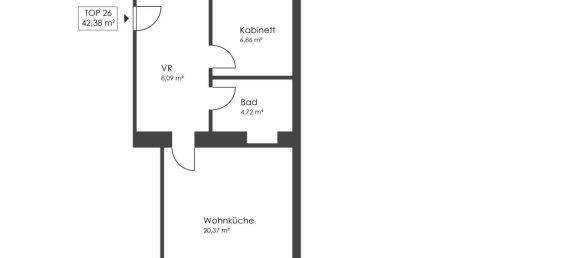 2-Zimmer Wohnung in Favoriten, Austria, Nr. 155508 8