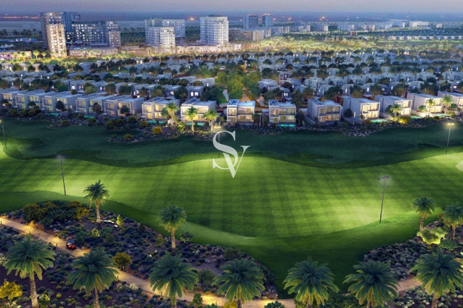 2 غرف نوم شقة في Golf Verge, Dubai South (Dubai World Central), UAE رقم 119326