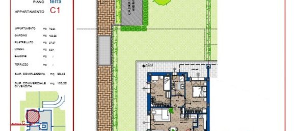 3-salle Appartement à Pioltello, Italy No. 117745 2