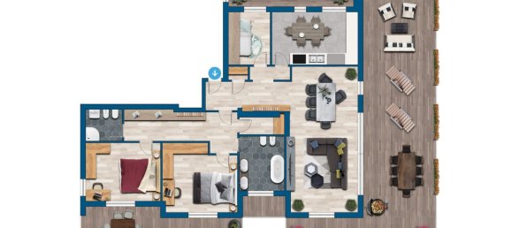 5 rooms Penthouse in Vasto, Italy No. 30598 2