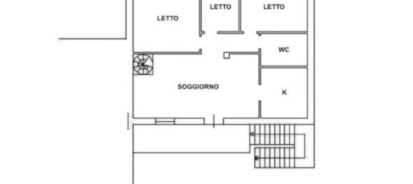 3غرفة شقة في Appignano, Italy رقم 96662 11