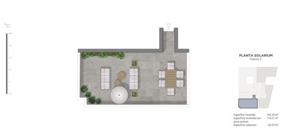 3 غرف نوم بانتهاوس في Guardamar del Segura, Spain رقم 9568 10