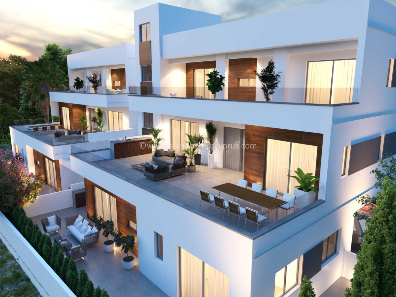 2 غرف نوم منزل في Frenaros, Cyprus رقم 23999