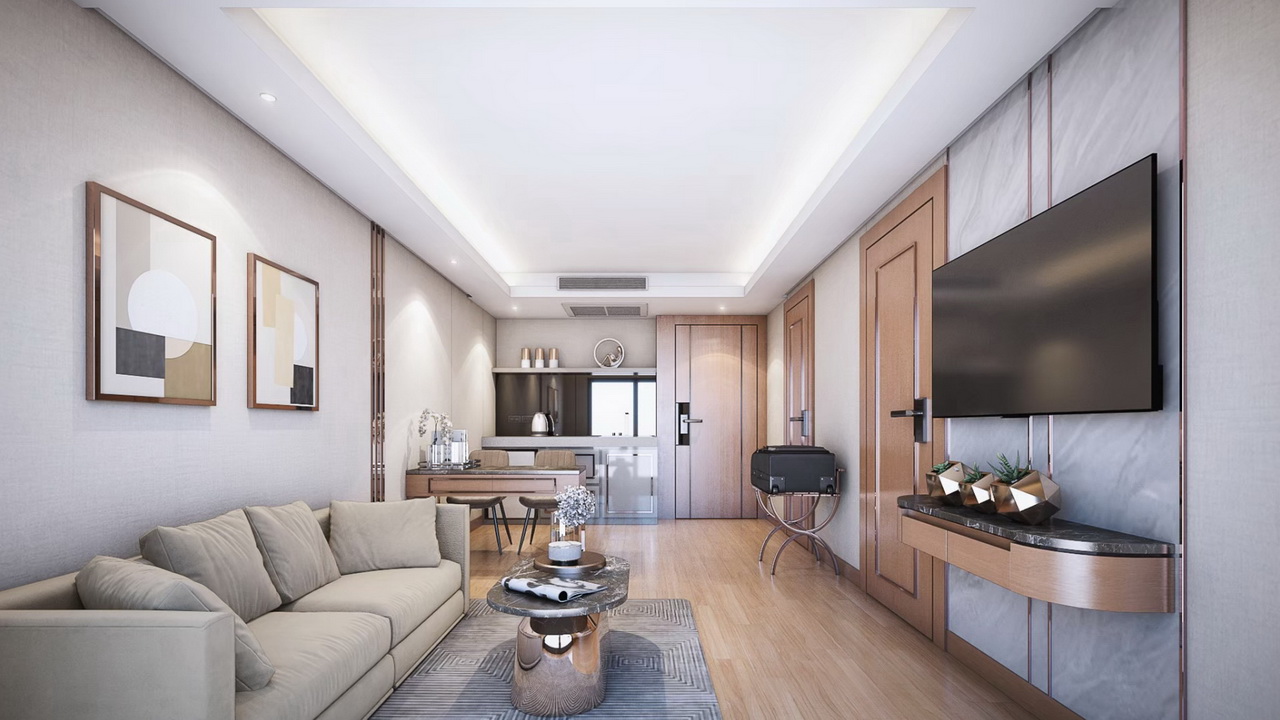 Apartamento com 1 quarto em condomínio em Chon Buri, Thailand N.º 30177