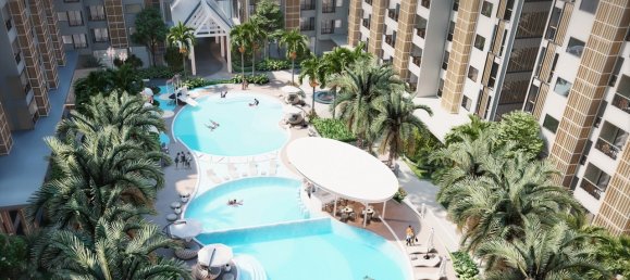 Apartamento com 1 quarto em condomínio em Chon Buri, Thailand N.º 30177 5