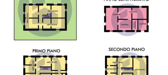 Вилла с 15 комнатами в Пьянконьо, Италия № 307622 28